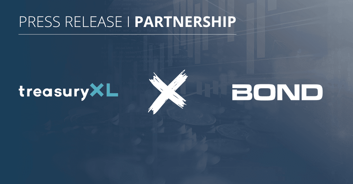 treasuryXL Announces Partnership with Bond